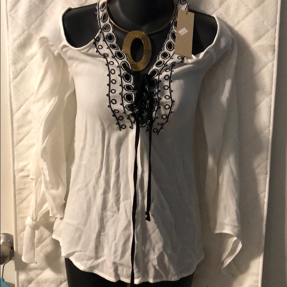 Off shoulder cute top